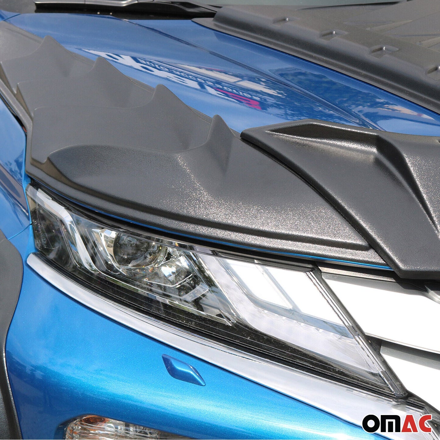 Eleron spate, aripă spate, bordură spate pentru Mitsubishi L200 2019-2025, ABS negru, set 3 piese