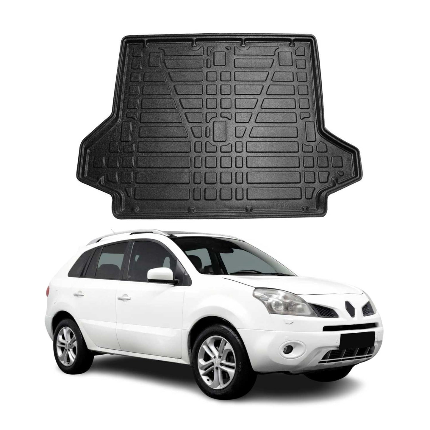 Protecție portbagaj/cargo pentru Renault Koleos 2008-2018, cauciuc TPE, negru