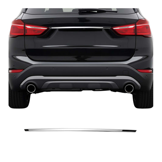 Heckklappe Kofferraumöffner Griff für BMW X1 F48 2015-2024 Edelstahl Chrom