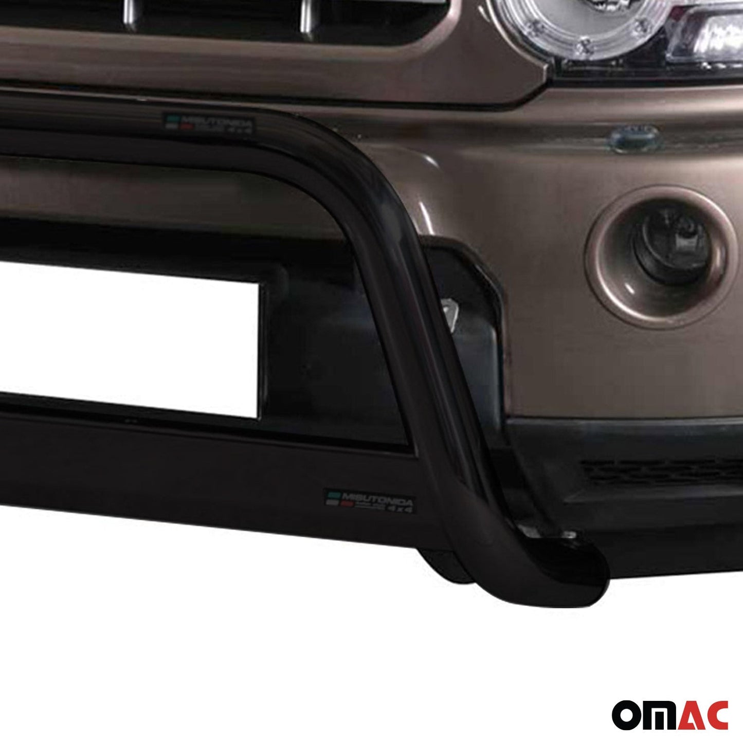 Bară de protecție/buton față pentru Land Rover Discovery 4 2009-2016 ø63mm Negru