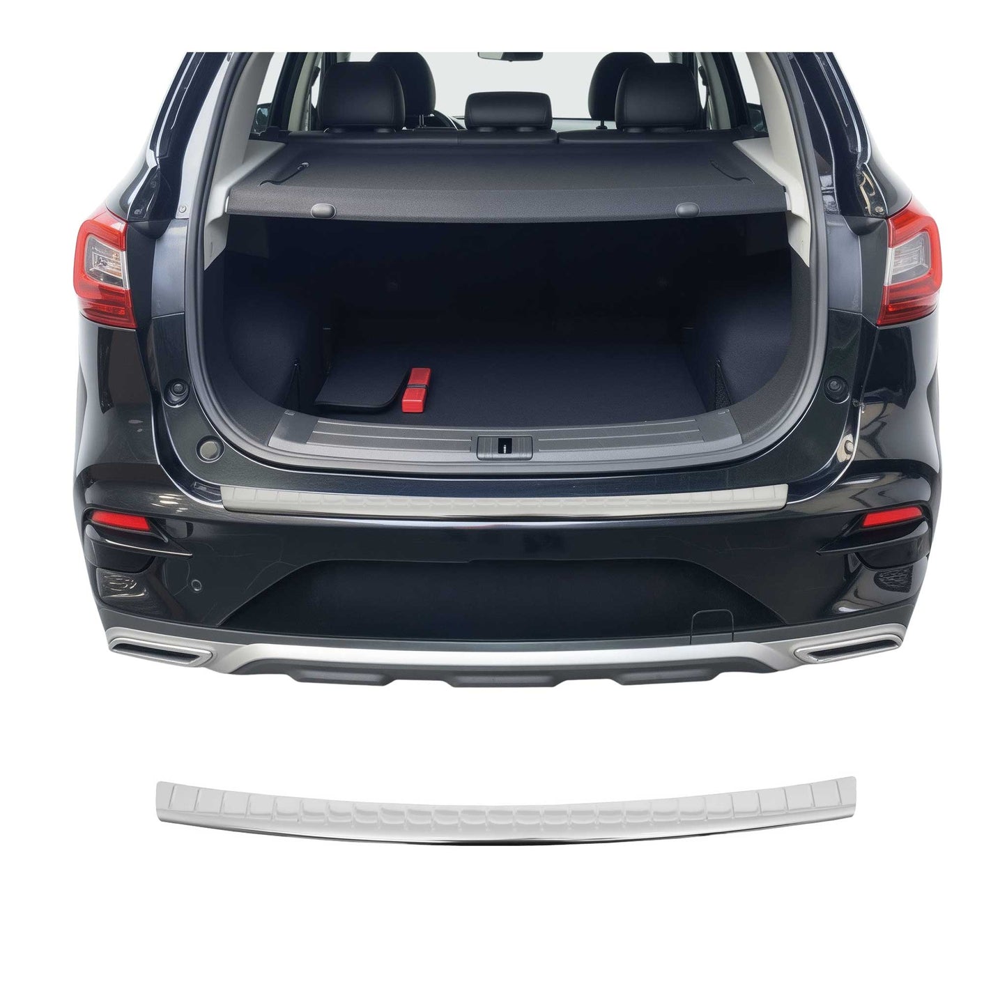 Ladekantenschutz für Mg ZS SUV 2018-2024 Chrom Edelstahl Glänzend