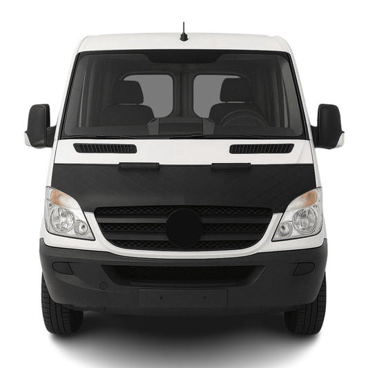 Schwarz Halb Haubenbra Steinschlagschutz für Mercedes Sprinter W906 2006-2013