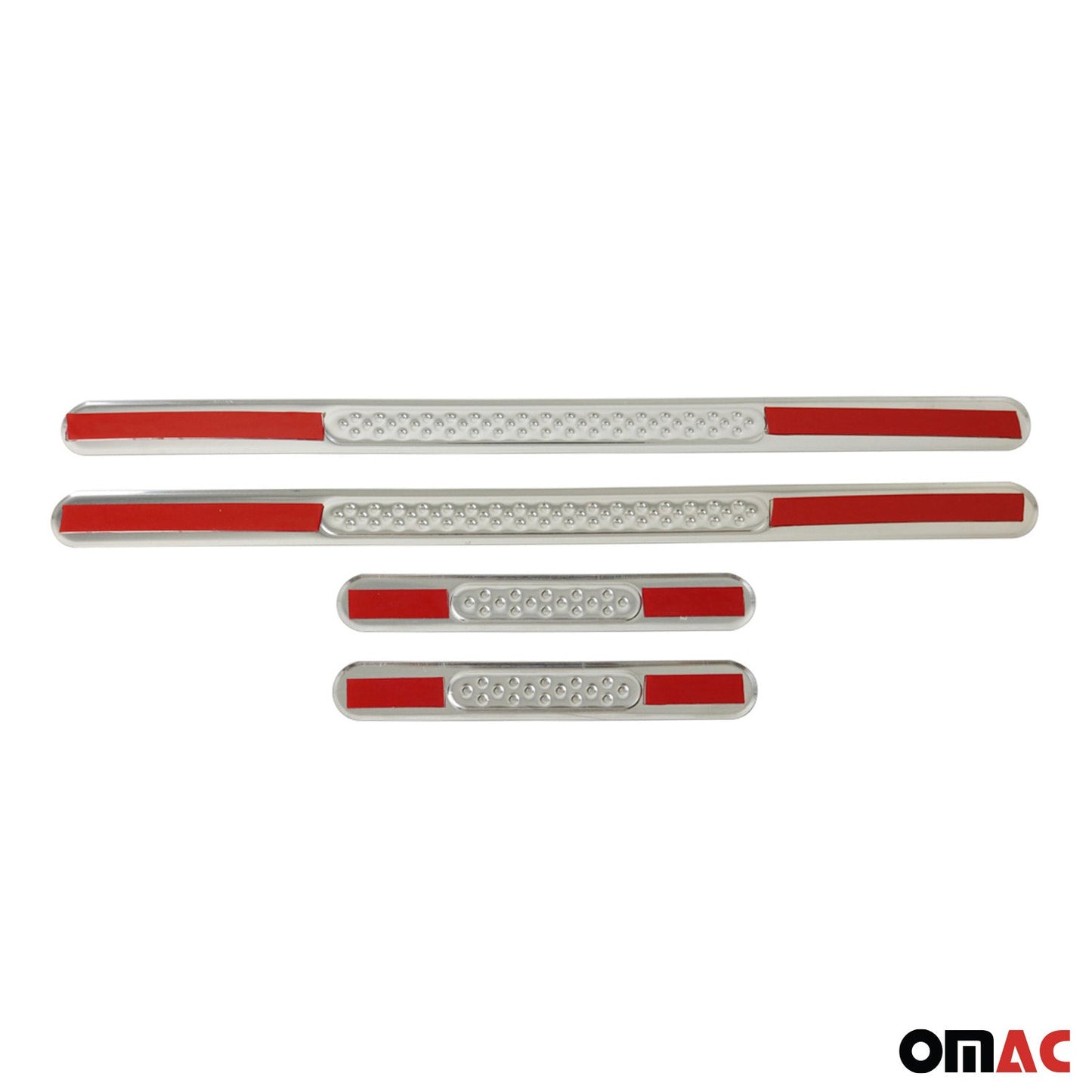 Ornamente prag uși pentru Fiat Punto Evo 2009-2012, oțel inoxidabil, argintiu, set 2 piese