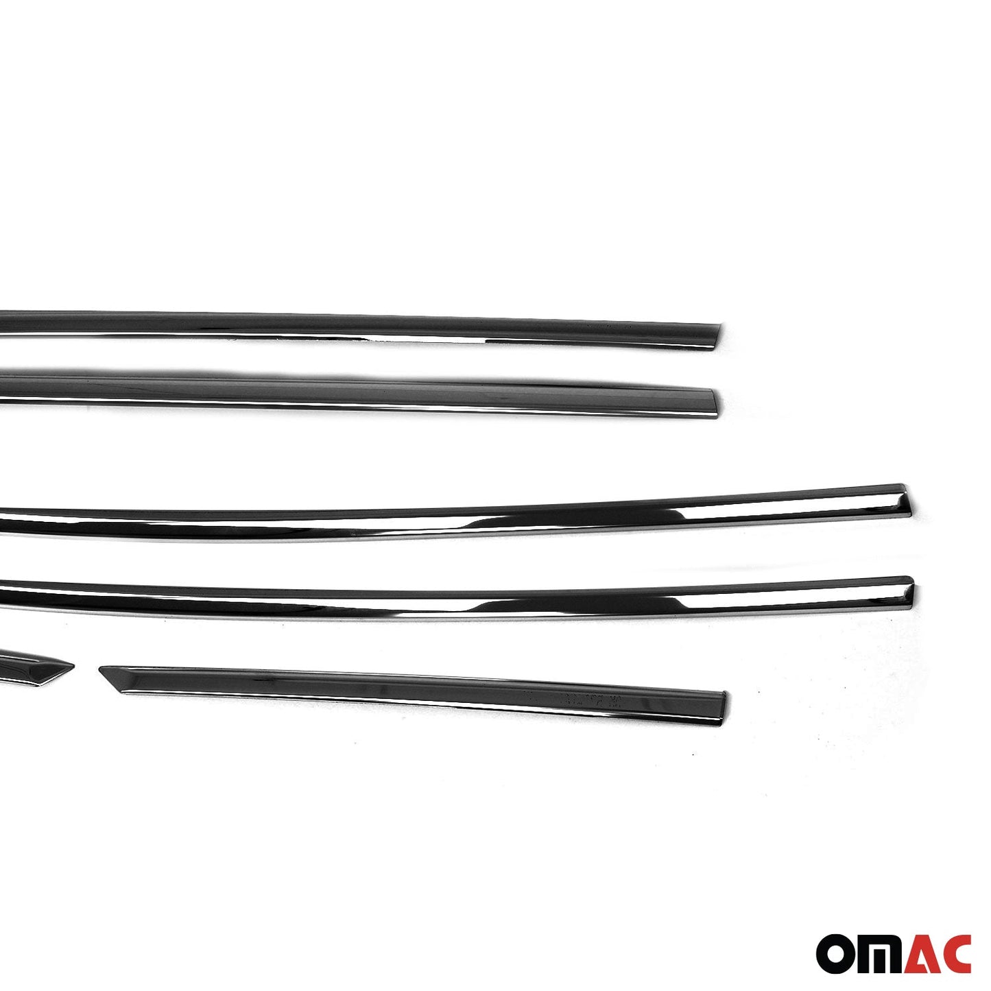 Fensterleisten Zierleisten für Peugeot 2008 2019-2020 Edelstahl Dunkel 6tlg