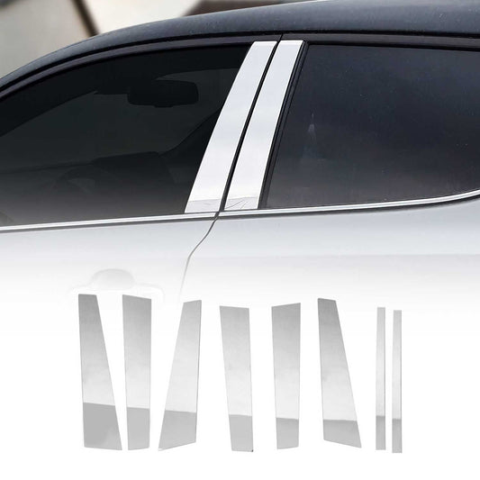 B-Säule C-Säule Türsäulen Verkleidung für Chevrolet Pacifica 2004-2008 Chrom 8x