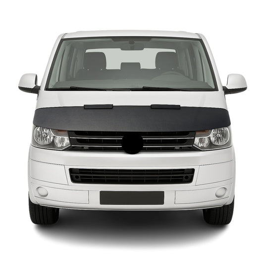 Haubenbra Steinschlagschutz für VW Transporter T5 2010-2015 Carbon Optik Halb
