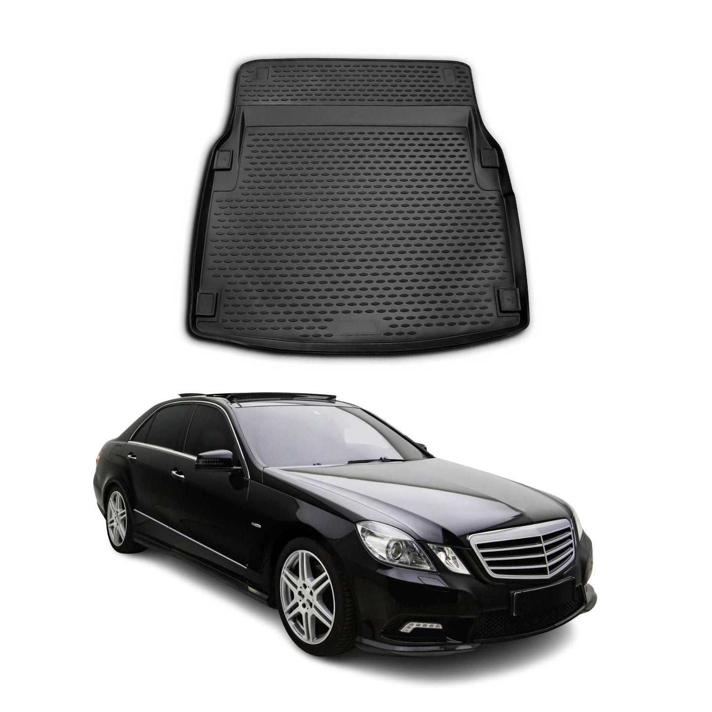 Kofferraummatte Kofferraumwanne für Mercedes E Klasse W212 2009-2016 Elegance