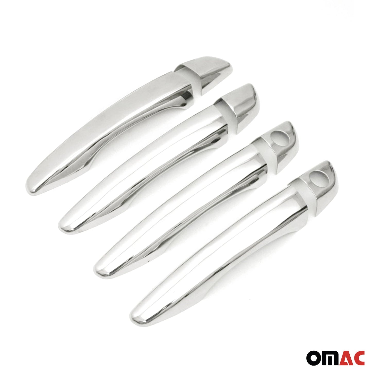 Ornamente mâner ușă, capace mâner ușă pentru Toyota Proace Verso 2016-2024 4 uși cromate 8x