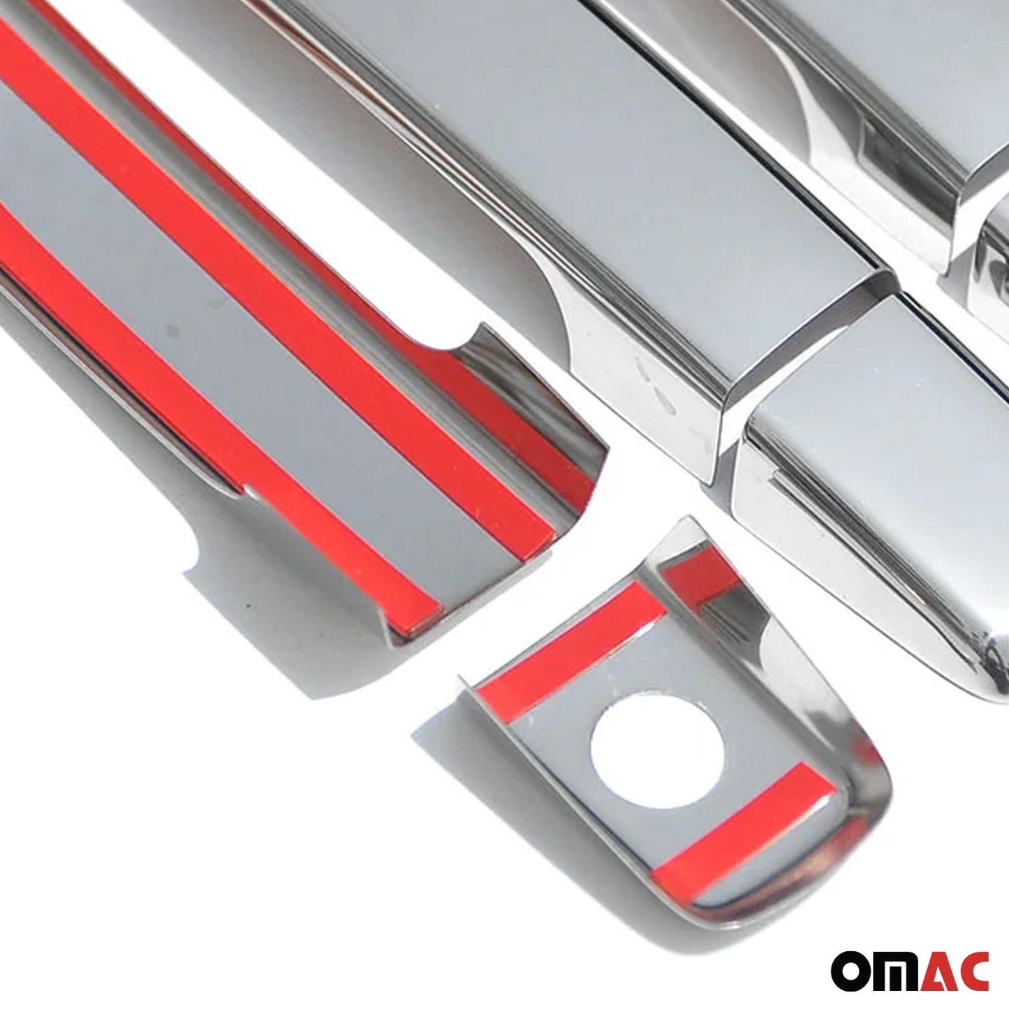 Türgriff Blende Türgriffkappen für Nissan Navara 2010-2015 4-Tür Edelstahl 8x