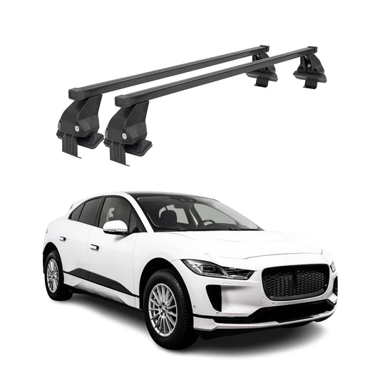 Menabo Dachträger Grundtäger für Jaguar I-Pace 2018-2025 50kg Stahl Schwarz 2x
