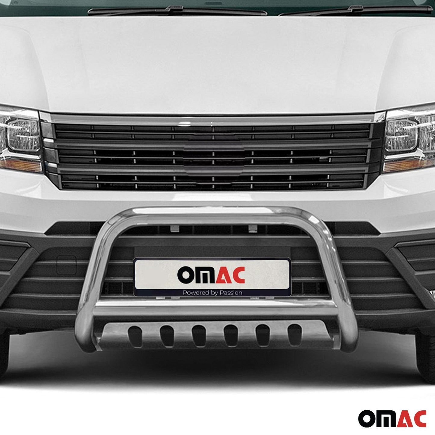 Frontbügel Frontschutzbügel für VW Crafter 2017-2025 mit ABE Edelstahl Silber