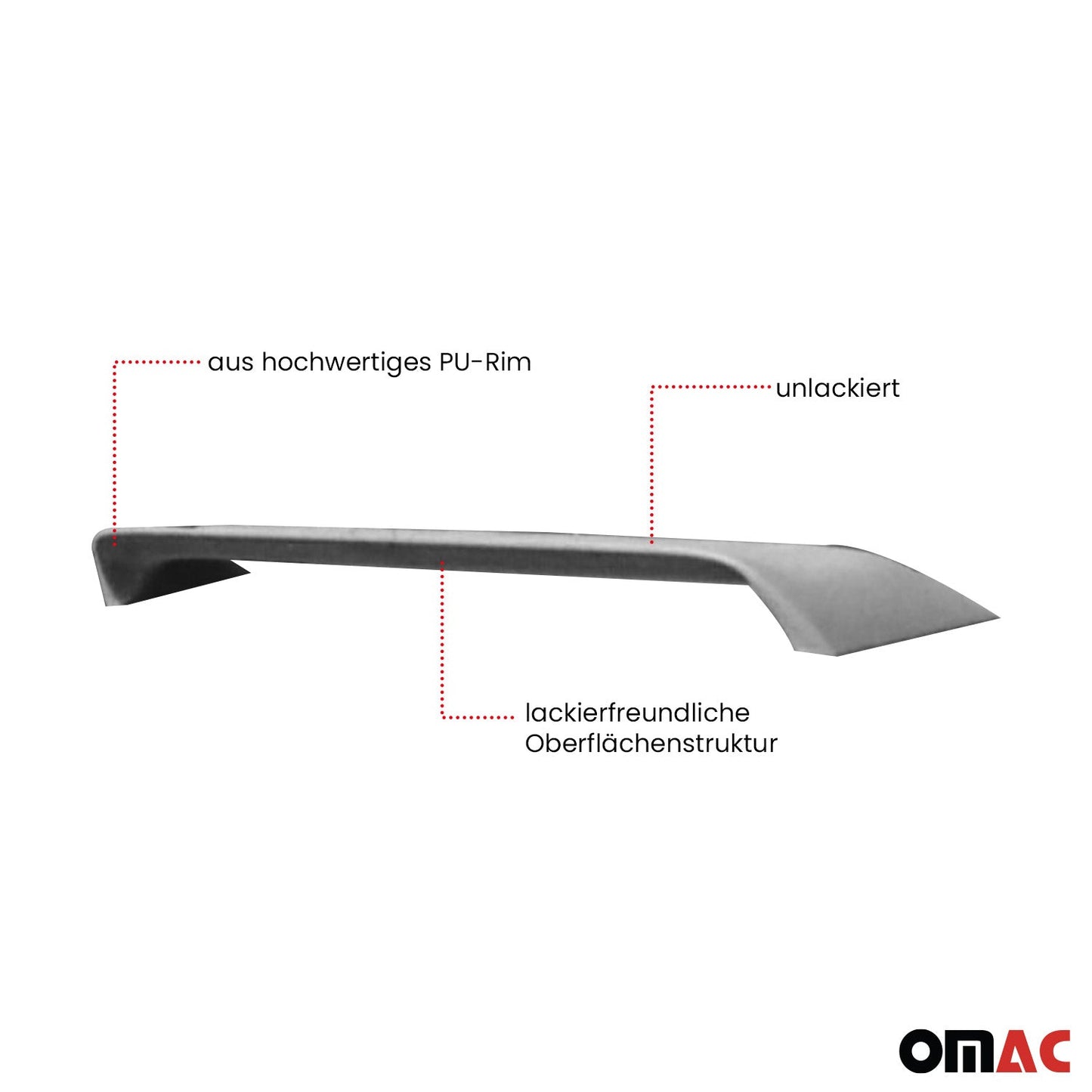 RDX Heckspoiler Spoiler für BMW 3er E36 Limousine Coupe 1991-1998