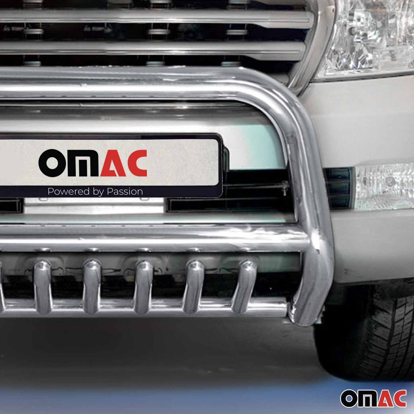 Bară de protecție față, bară de protecție față pentru Toyota Land Cruiser V8 2007-12, omologată ABE, oțel, argintiu