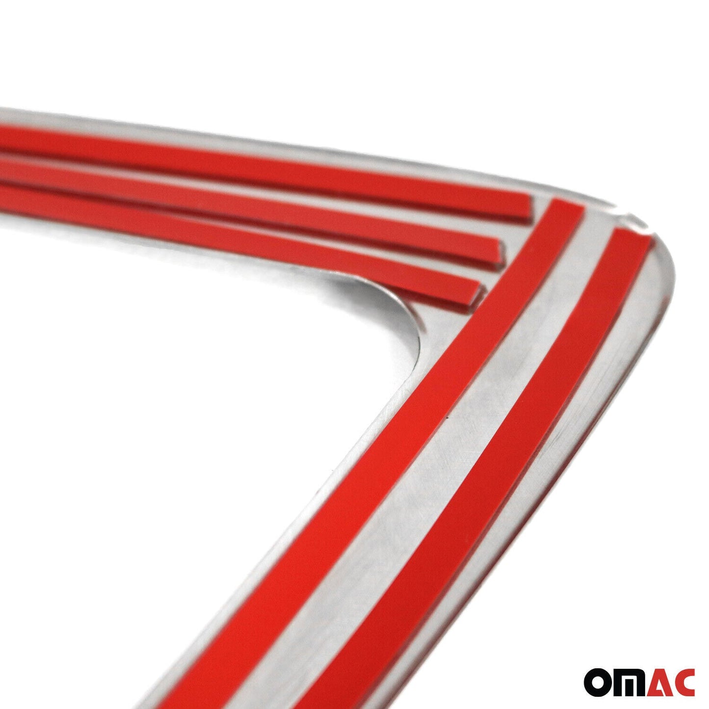 Benzi decorative pentru geamuri Skoda Kamiq 2020-2025, oțel inoxidabil cromat, 6 bucăți