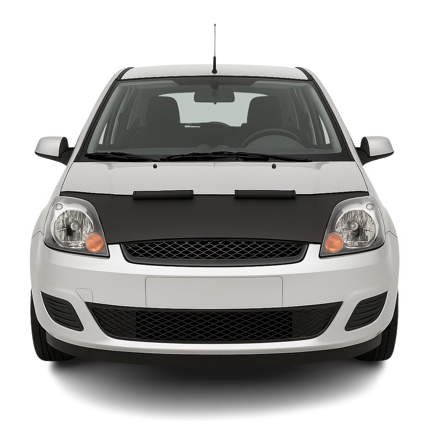 Protecție capotă anti-ciobire pentru Ford Fiesta, jumătate neagră