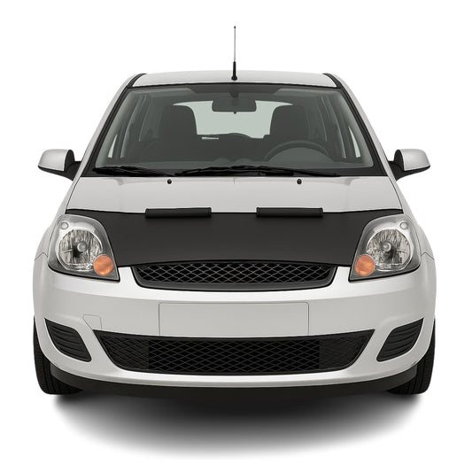 Protecție capotă anti-ciobire pentru Ford Fiesta, jumătate neagră