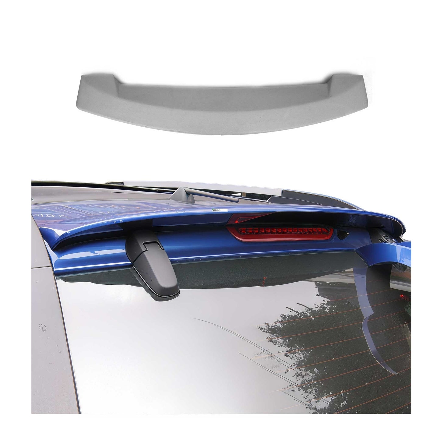 Heckspoiler Dachspoiler Heckflügel für Kia Sportage II 2006-2009 Grundiert