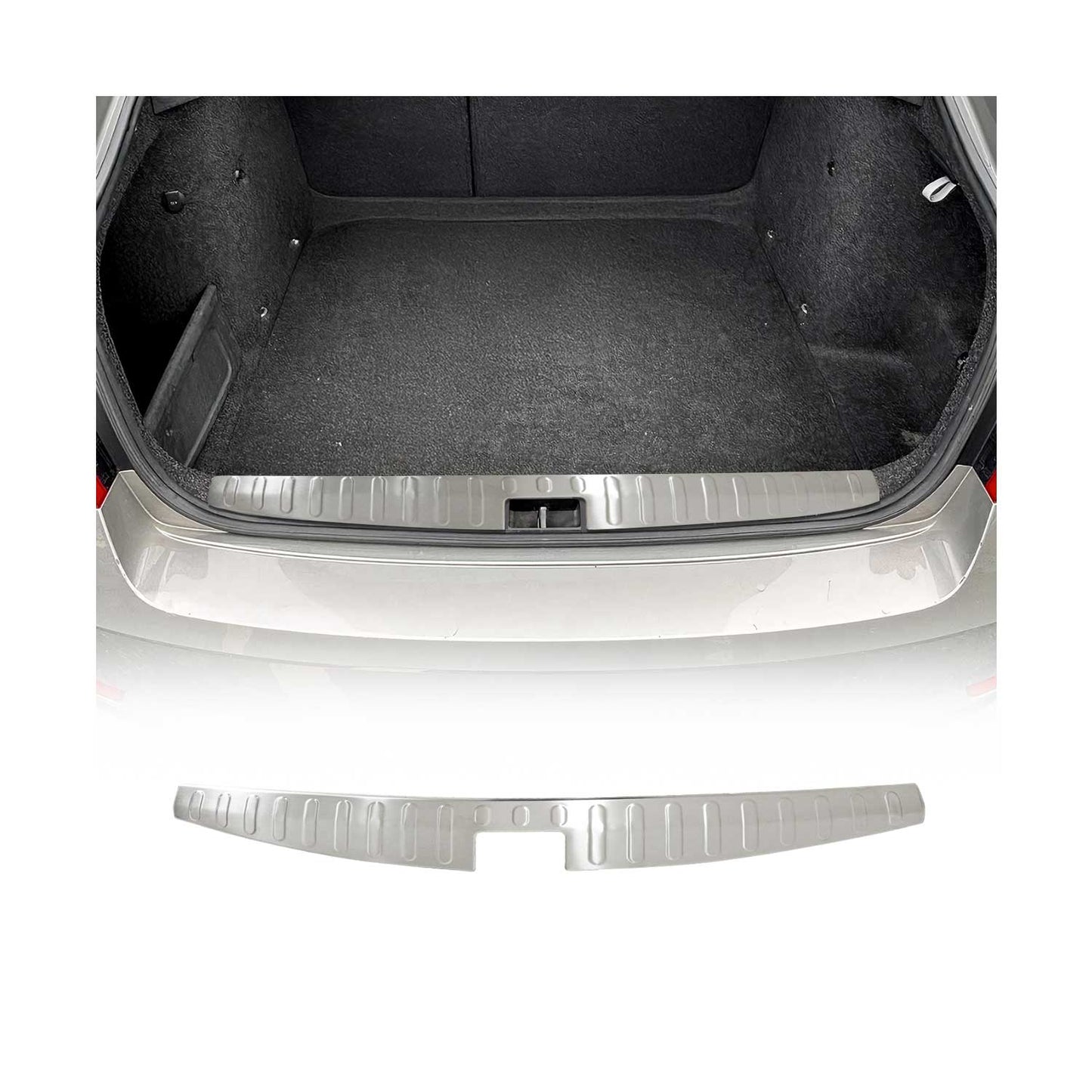 Protecție prag bară de protecție interioară pentru Skoda Octavia 5E Estate 2013-2019, finisaj periat