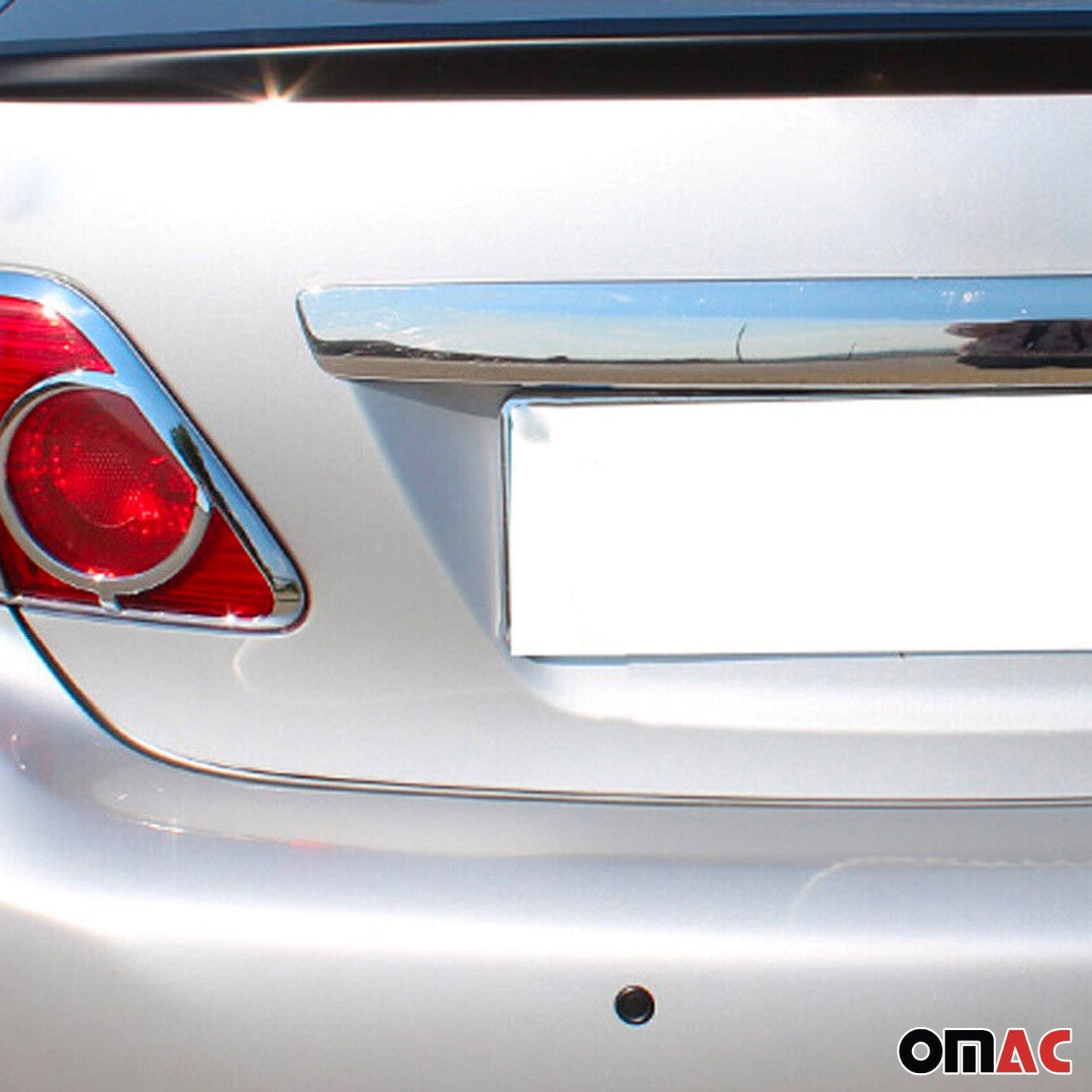 Heckklappe Kofferraumöffner für Toyota Corolla Limo 2007-2016 Edelstahl Chrom