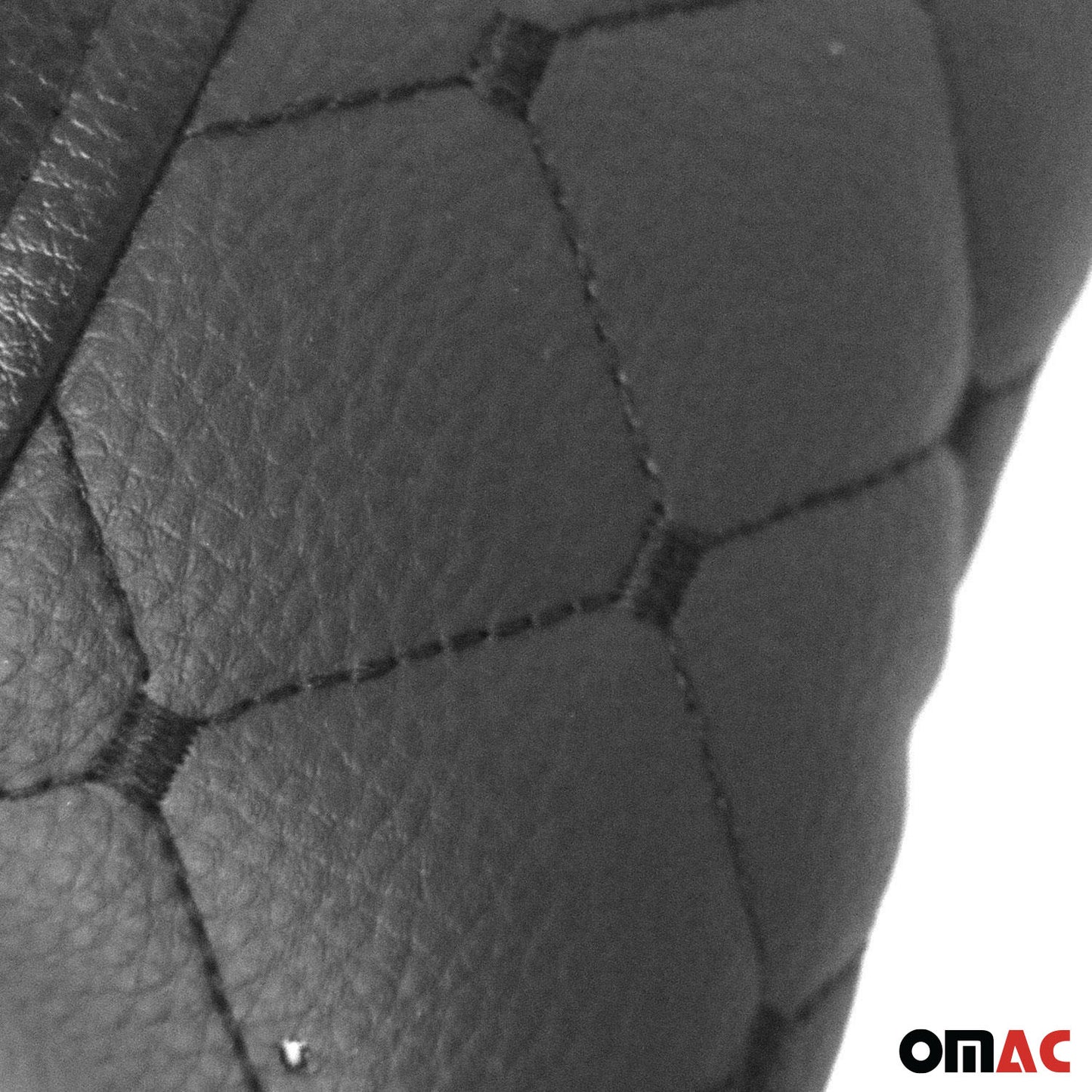 2 sztuki Poduszka na zagłówek samochodowy, poduszka na szyję, skóra, kolor czarny, 8 x 30 cm