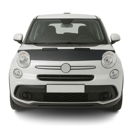 Protecție capotă spate anti-ciobire pentru Fiat 500L 2013-2024, aspect carbon, jumătate din caroserie