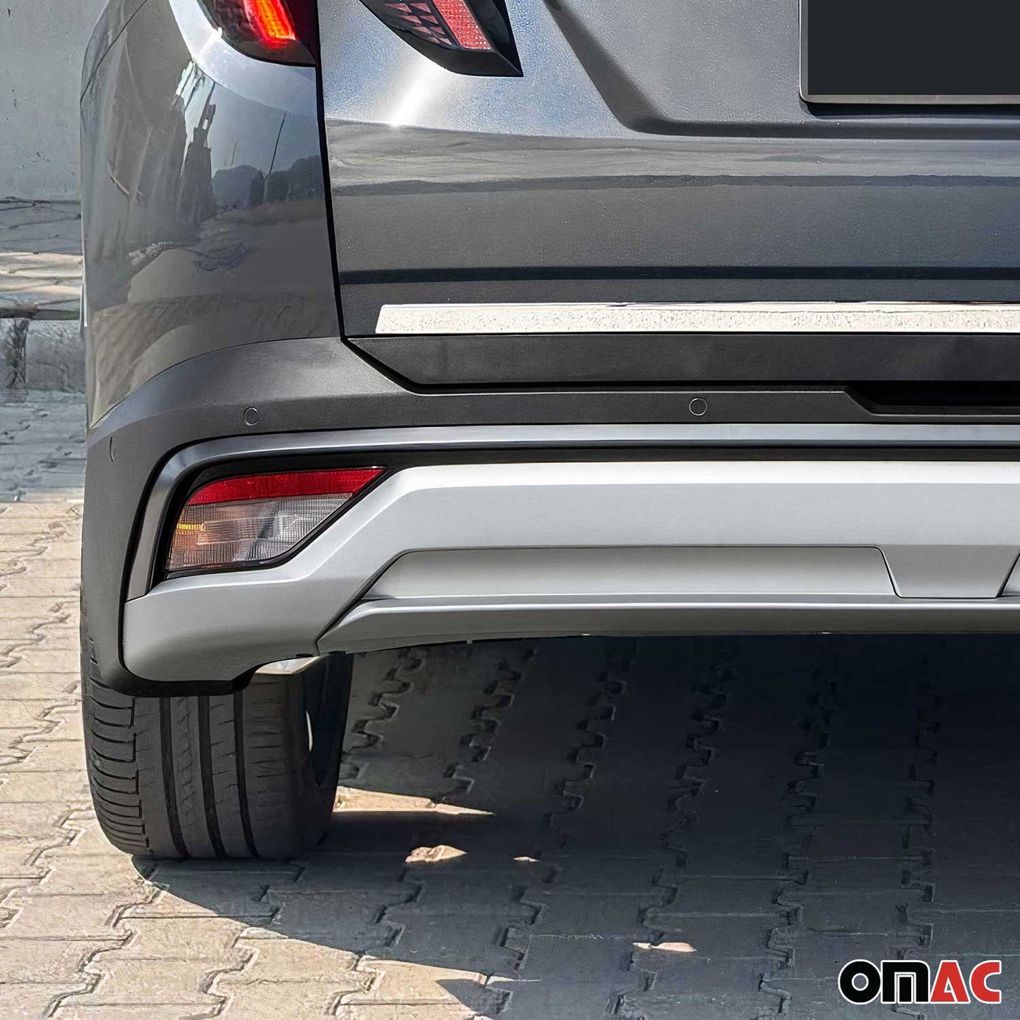 Bandă decorativă portbagaj pentru Hyundai Tucson 2020-2025, oțel inoxidabil cromat