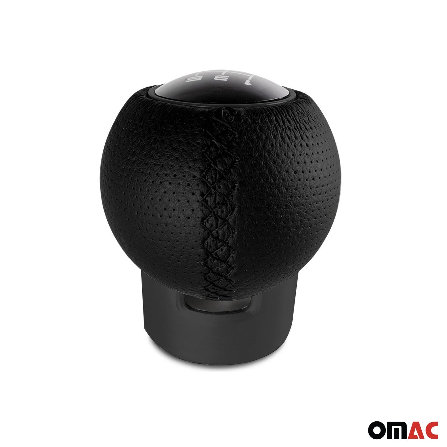 SPARCO Schaltknauf Schalthebel Schaltknopf Aluminium Kunstleder Mattschwarz