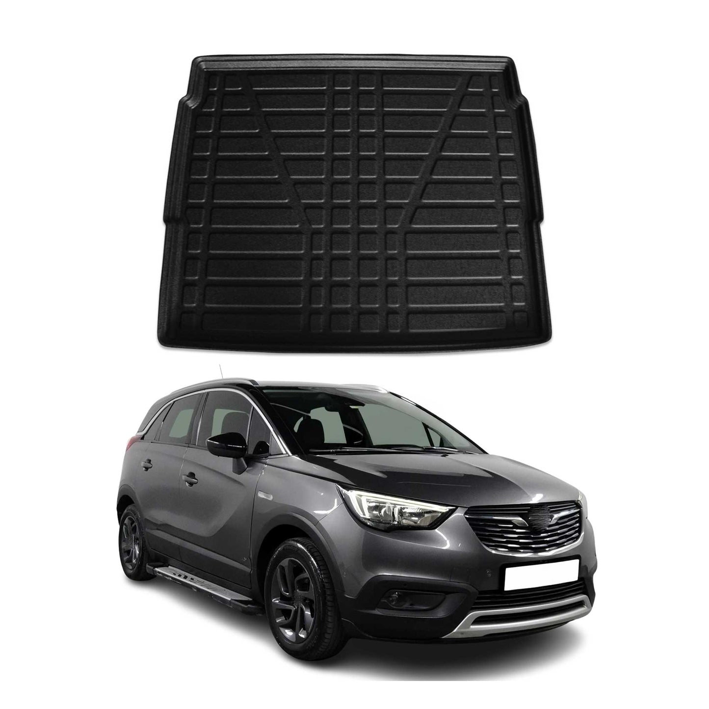 Protecție portbagaj/căptușeală pentru Opel Grandland X 2017-2024, cauciuc superior TPE