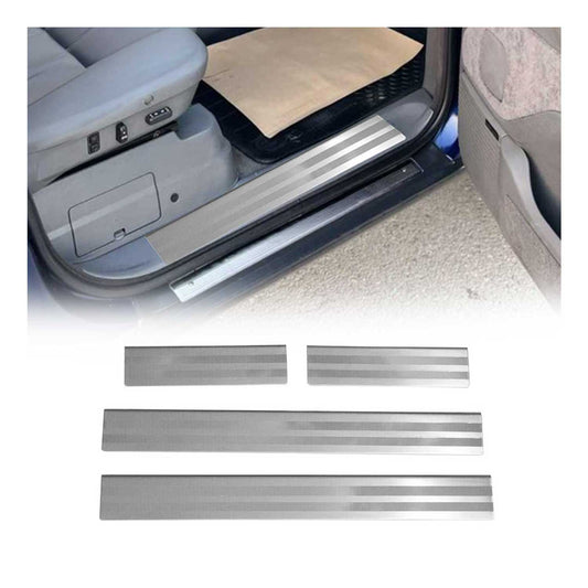 Einstiegsleisten Türschweller für Range Rover 1994-2002 Edelstahl Silber 4tlg