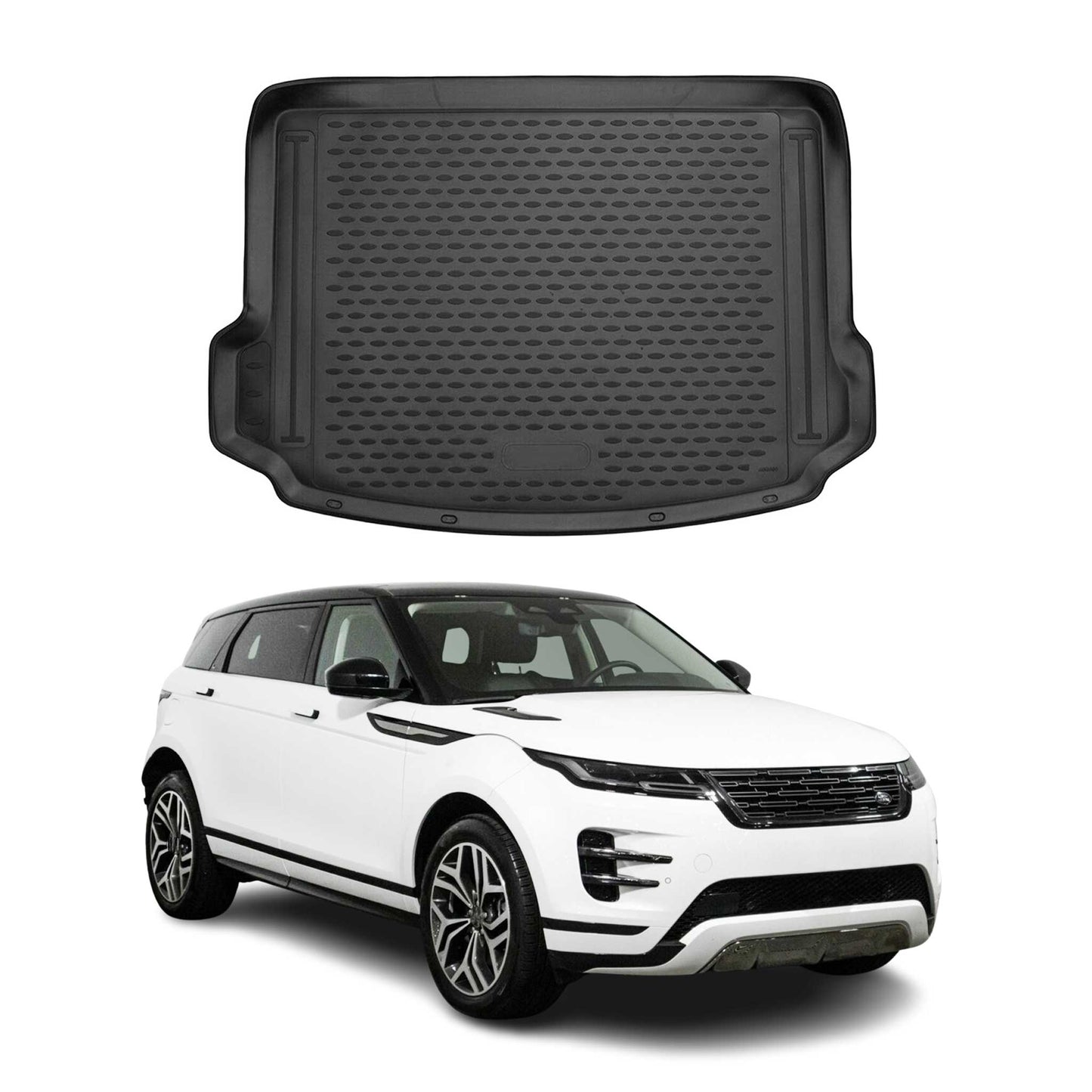 Covoraș portbagaj/tapițerie portbagaj pentru Range Rover Evoque 2019-2021, cauciuc TPE