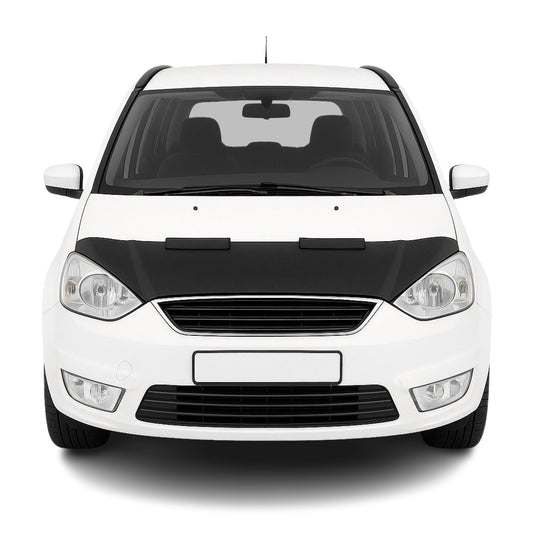 Haubenbra Steinschlagschutz für Ford Galaxy Facelift 2000-06 Schwarz Halb