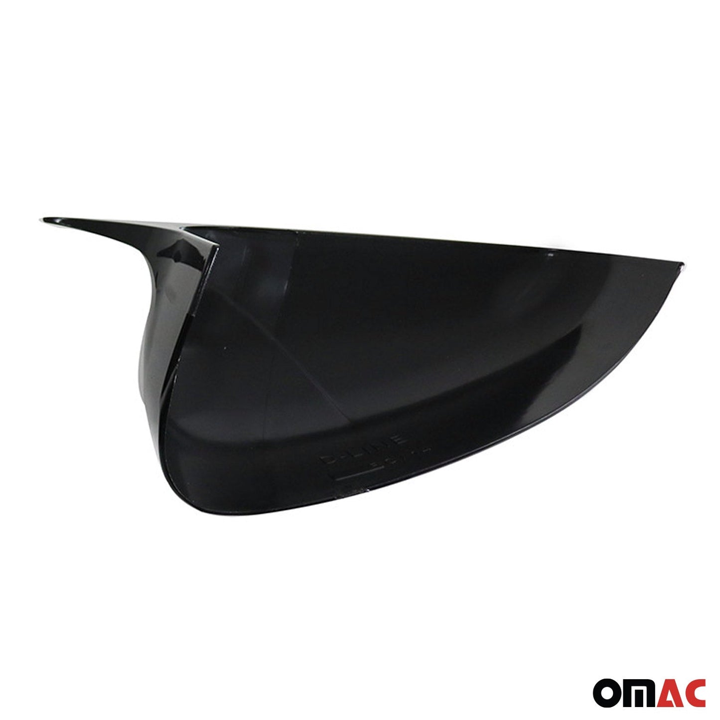 Osłony lusterek, nakładki na lusterka do Forda Tourneo Courier 2014-2018, ABS błyszczący