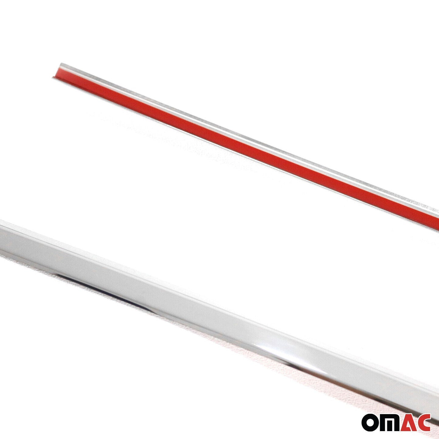 Benzi decorative pentru geamuri Skoda Kamiq 2020-2025, oțel inoxidabil cromat, 6 bucăți