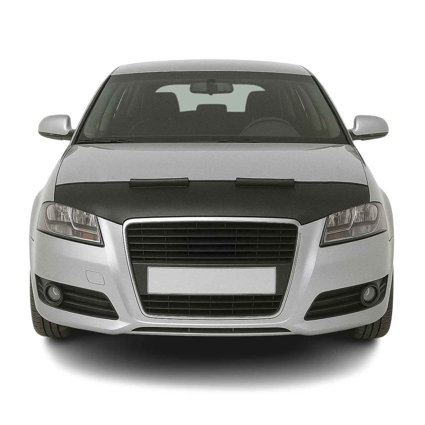 Protecție capotă auto pentru Audi A3 8P 2008-2013, jumătate neagră