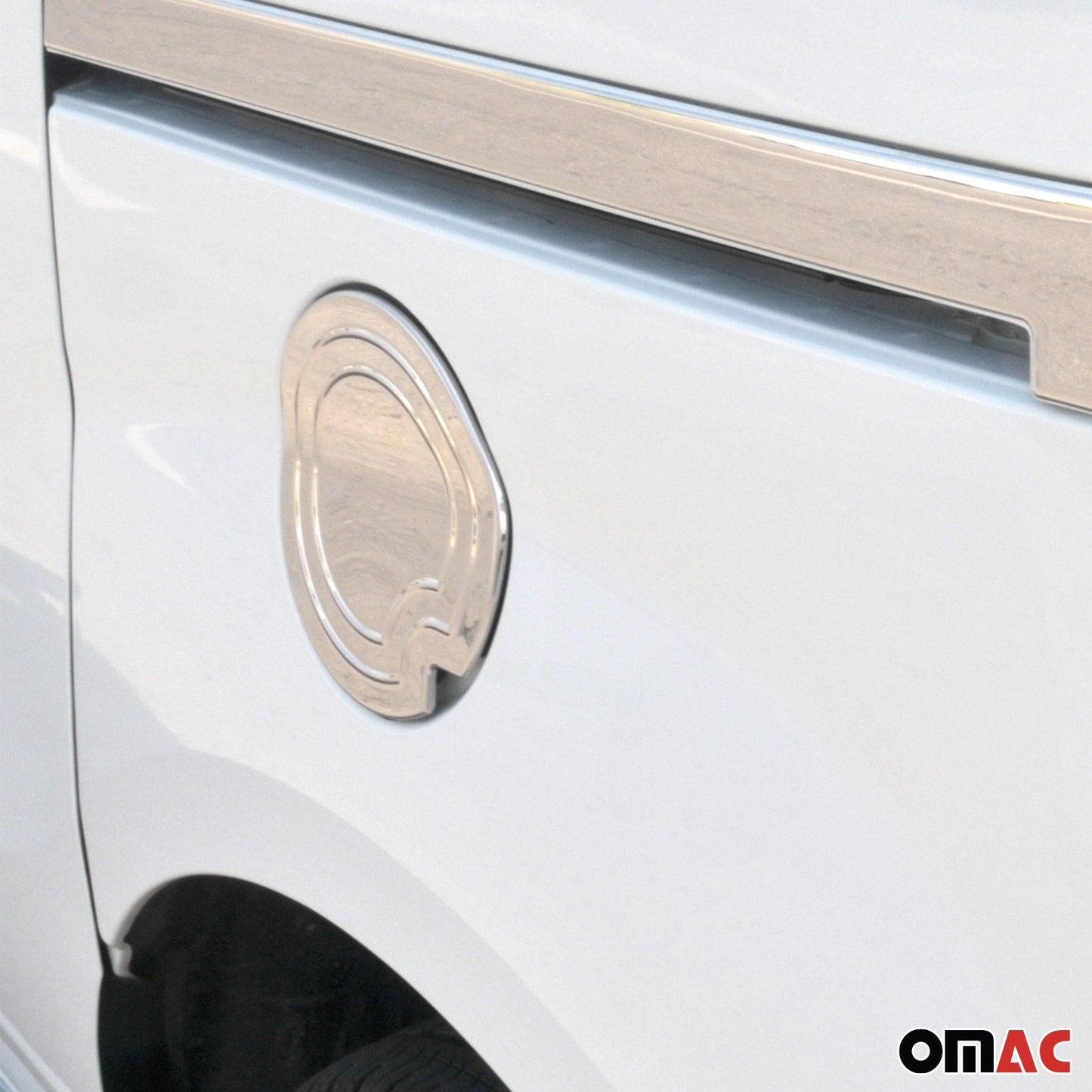 Tankdeckel Blenden Tankverschluss für Opel Combo D 2012-2018 Edelstahl Chrom