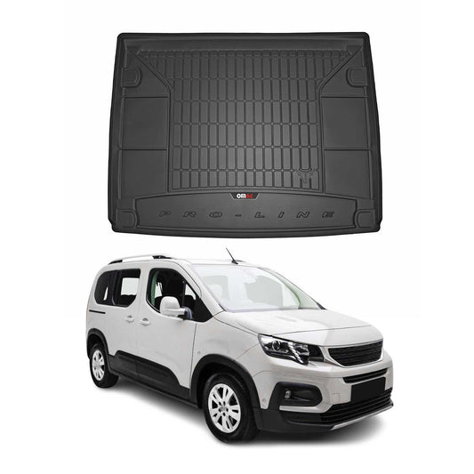 OMAC Gummi Kofferraumwanne für Peugeot Rifter 2018-2024 TPE Laderaumwanne