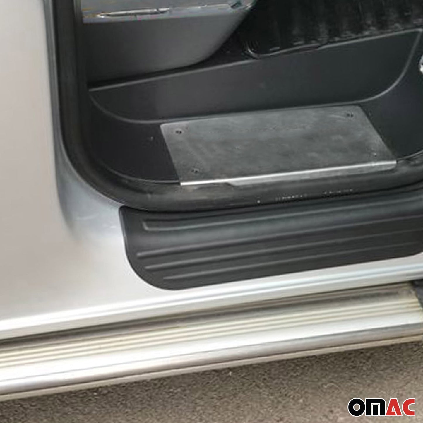 Protecții prag ușă pentru VW T6 T6.1 toate modelele 2015-2024, ABS, negru, set 2 piese