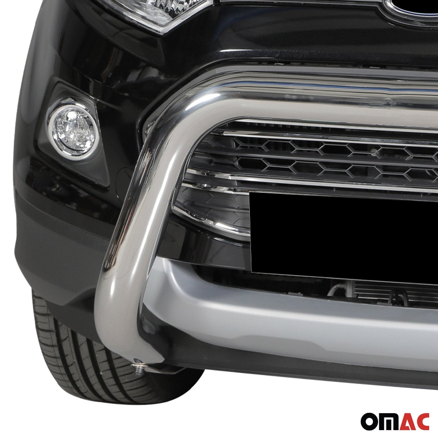 Frontbügel Frontschutzbügel für Ford Ecosport 2013-2017 ø76mm Stahl Silber