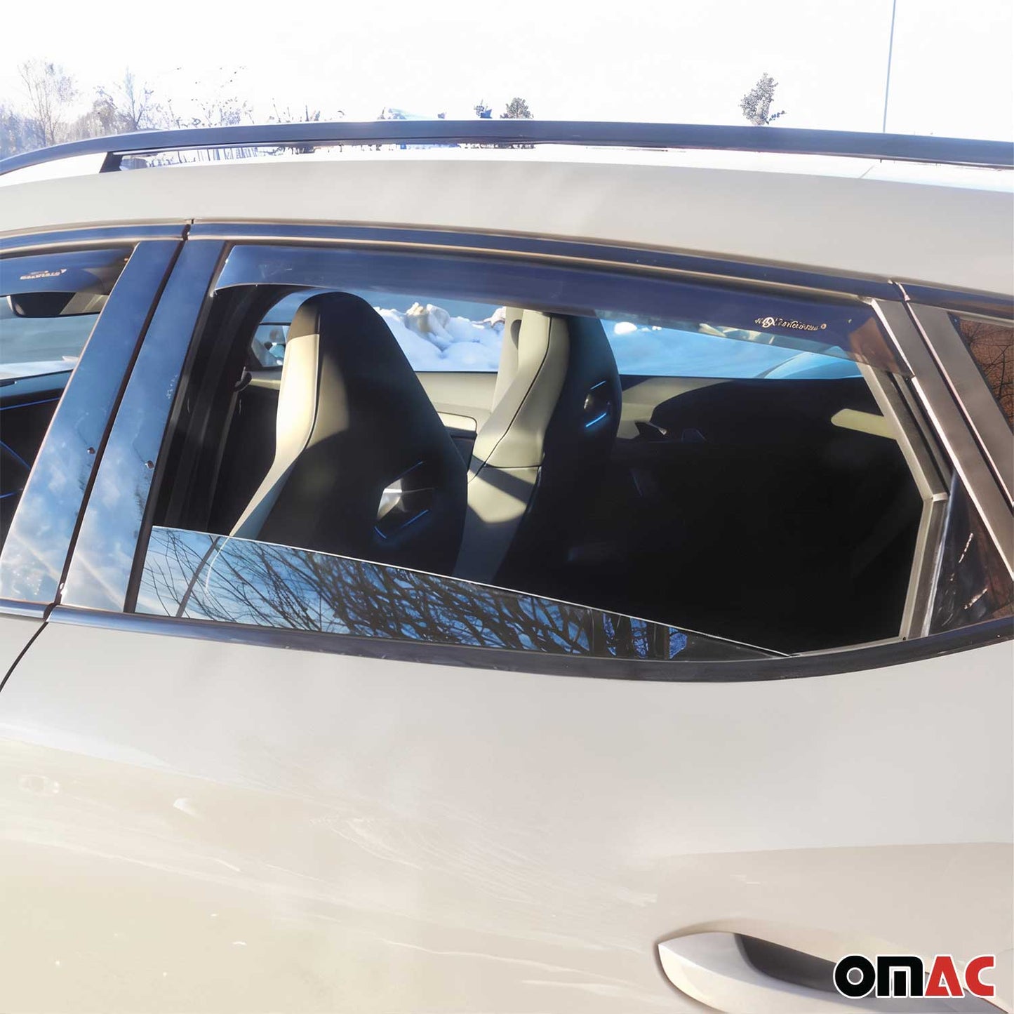 Windabweiser Regenabweiser für Cupra Formentor 2020-2025 Dunkel Acryl 4tlg