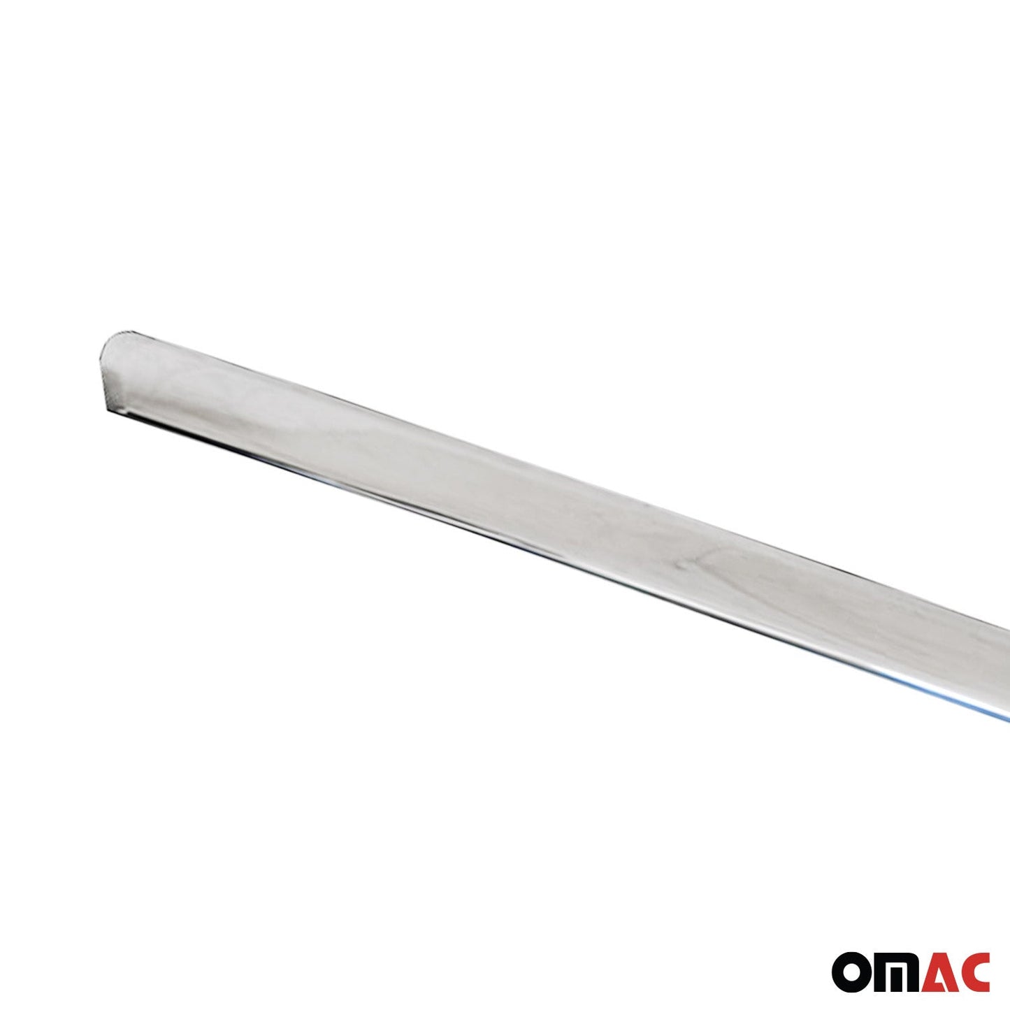 Bandă decorativă portbagaj pentru Ford Fiesta 2001-2008, oțel inoxidabil cromat