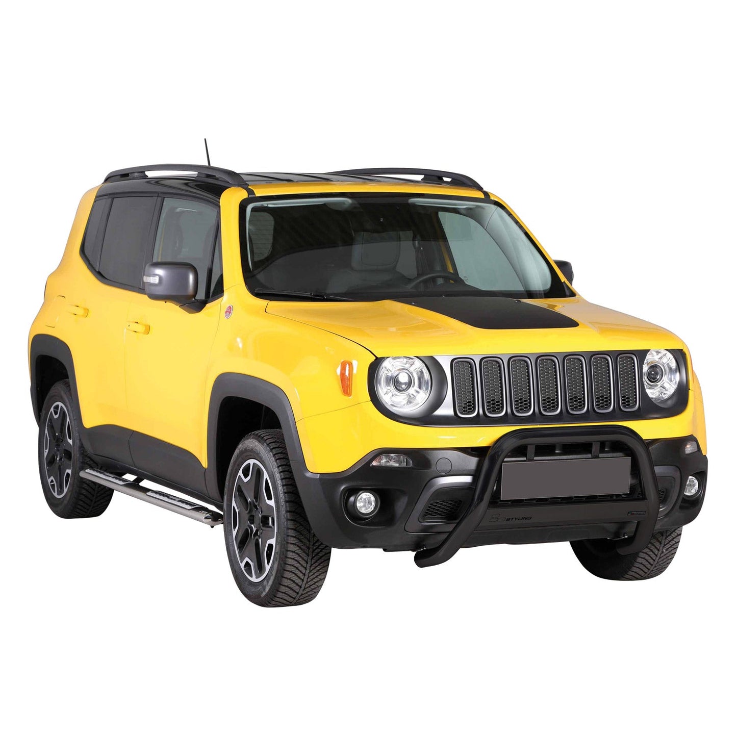 Frontbügel Frontschutzbügel für Jeep Renegade 2014-2024 Trailhawk ø63mm Schwarz