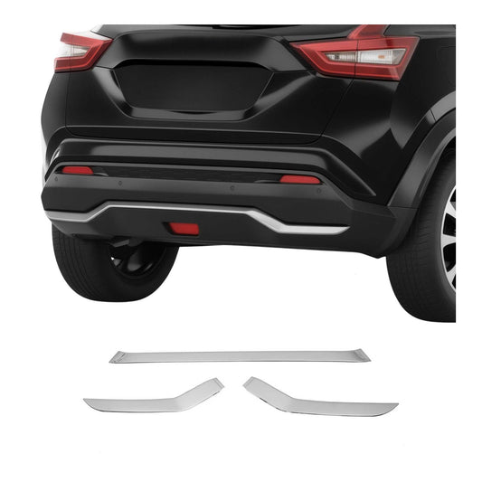 Kofferraumleiste Heckleiste für Nissan Juke 2020-2025 Edelstahl Chrom 3tlg