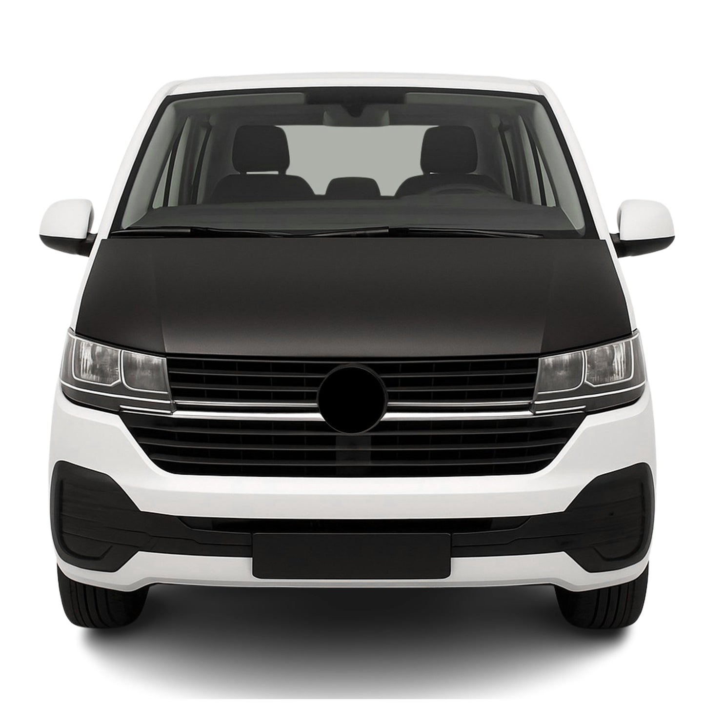 Protecție capotă anti-ciobituri pentru VW T6 T6.1 Transporter, neagră