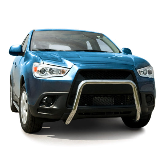 Bară de protecție/buton față pentru Mitsubishi ASX 2010-2013 cu ABE (omologare de tip germană) argintiu