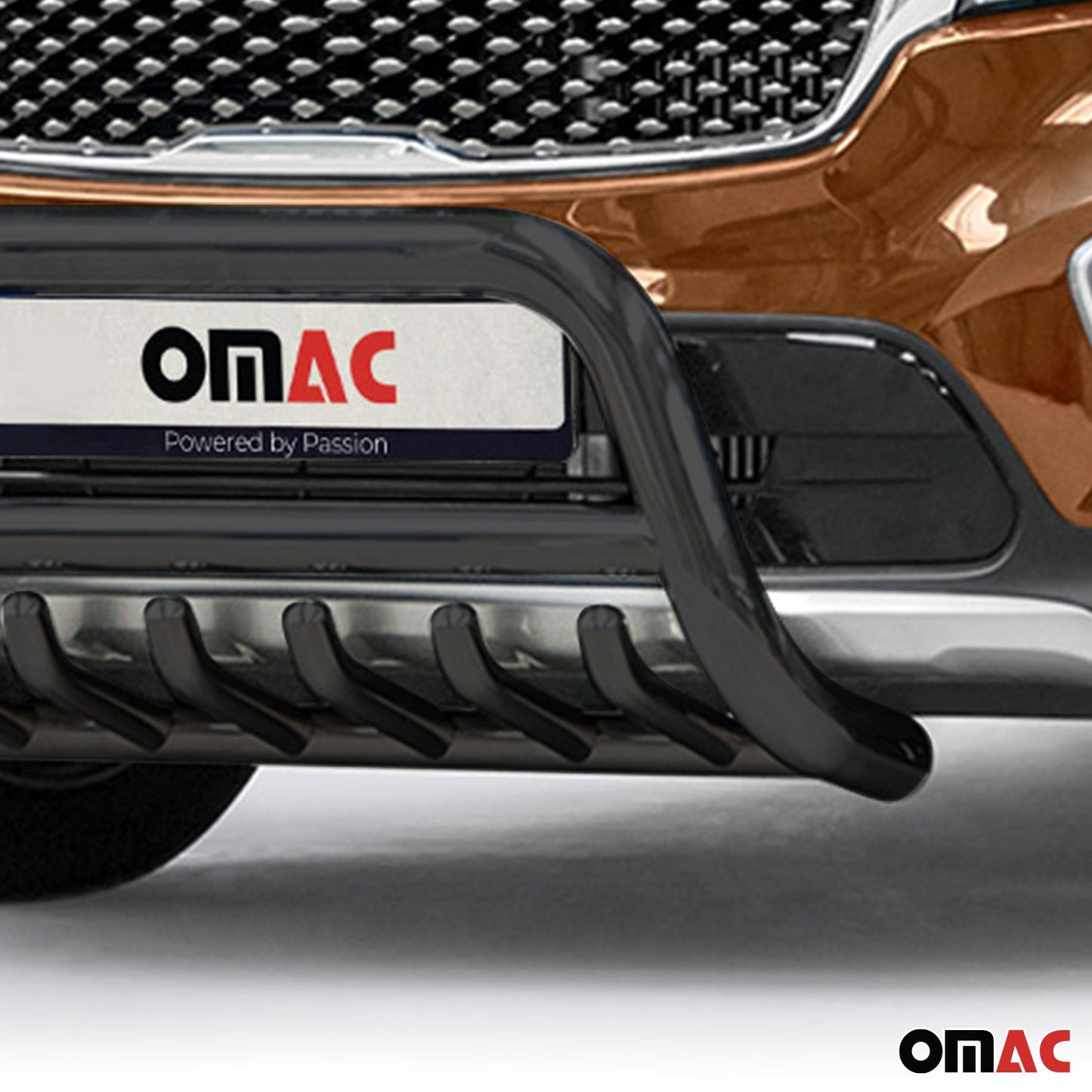 Bară de protecție/buton față pentru Kia Sorento 2015-2018 cu ABE (omologare de tip germană) Negru oțel