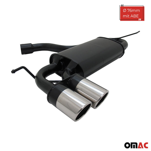 Novus Sportauspuff 2.0TSI für Audi A3 8P / VW Golf 5 GTi / VW Scirocco mit ABE