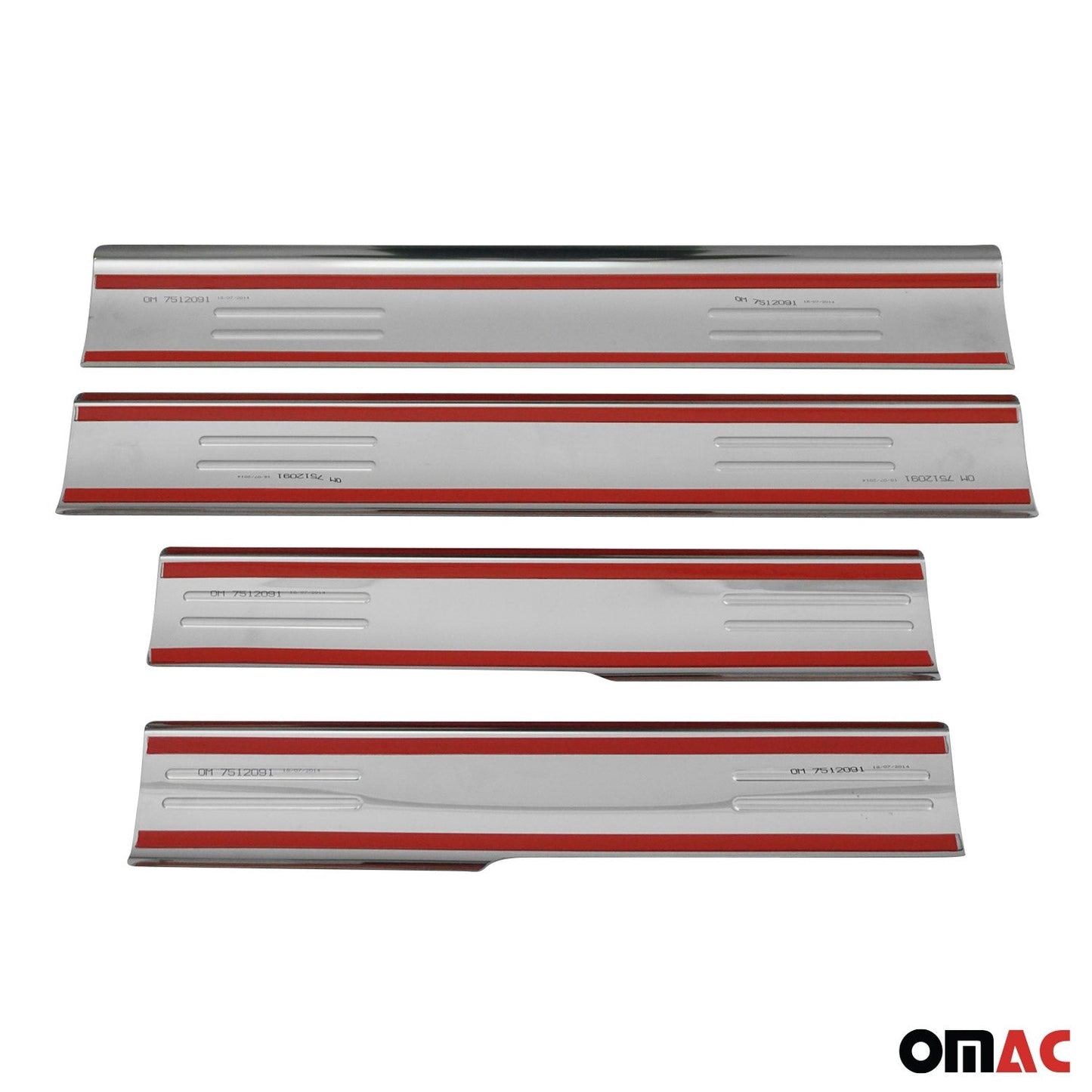 Einstiegsleisten Türschutzleisten für VW Touran 2003-2010 Edelstahl 4tlg