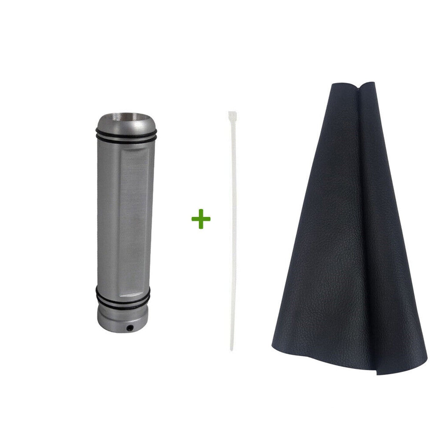 Maneta și burduf frână de mână pentru Peugeot 207 1007 Citroen C2 C3 C4 DS3 aluminiu mat