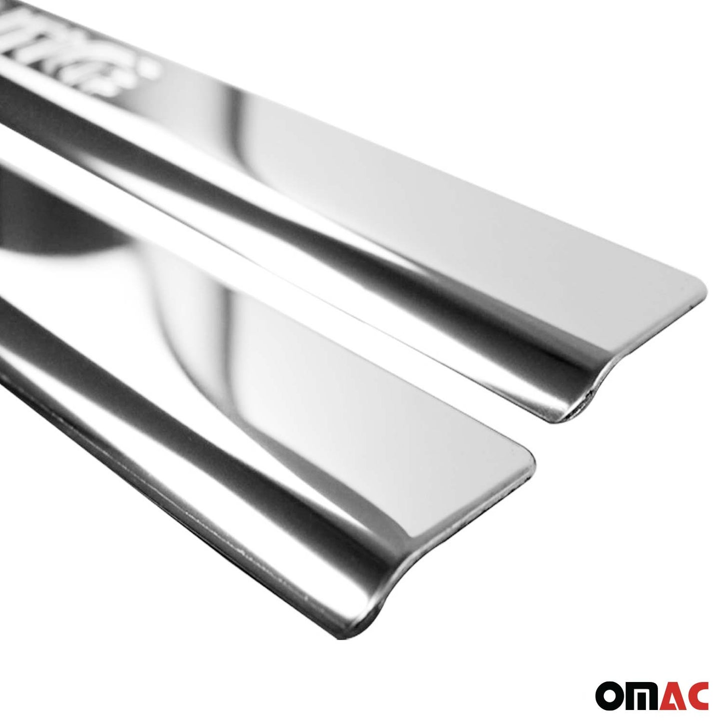 Ornamente prag uși, praguri laterale, ediție specială pentru Mercedes W447 Clasa 2014-2025, cromate, 2x