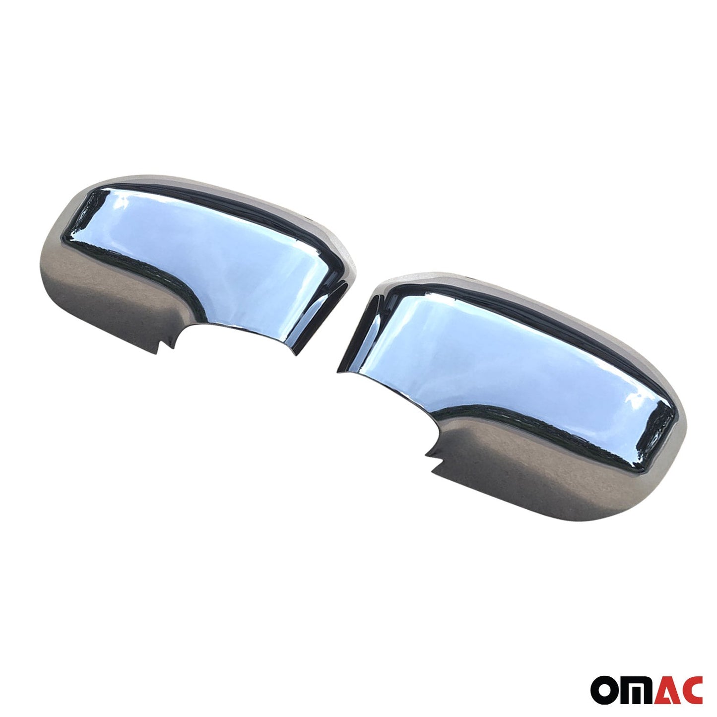 Spiegelkappen Spiegelabdeckung für Honda Civic 2006-2025 Chrom Abs Silber 2 tlg